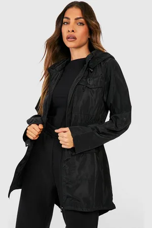 Boohoo Chubasquero Con Cintura Elástica
