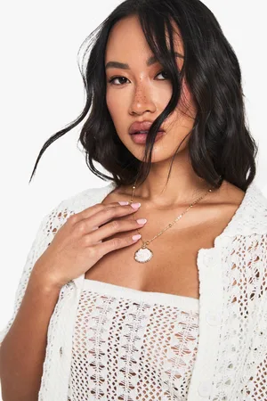 Boohoo Collar Con Colgante De Concha