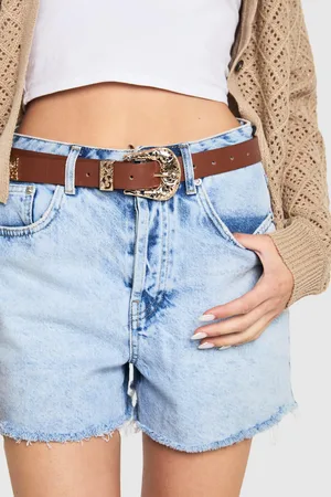 Boohoo Cinturón Estilo Western