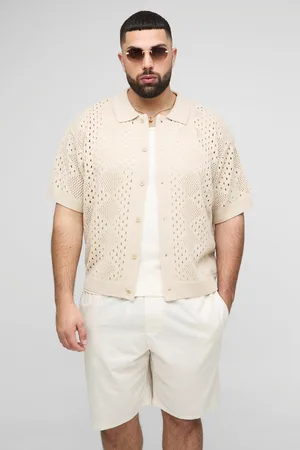Boohoo Camisa Plus De Punto Calado