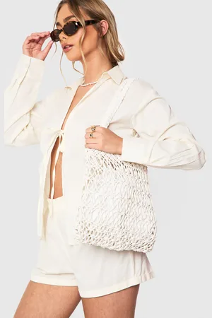 Boohoo Bolso De Mano De Croché Y Punto