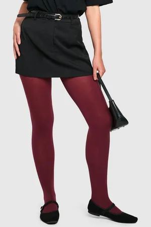 Boohoo Pantis Denier 80 Burdeos
