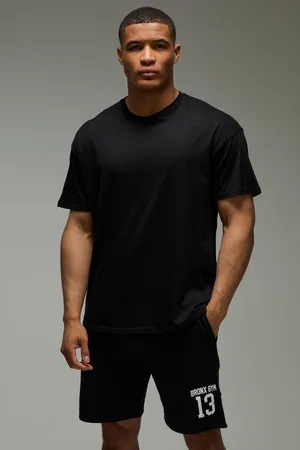 Boohoo Conjunto Man Active Oversize De Pantalón Corto Y Camiseta Bronx