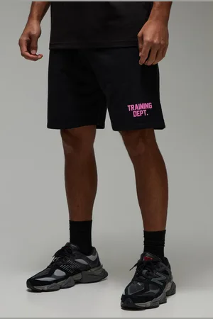 Boohoo Pantalón Corto Regular Con Estampado Training Dept