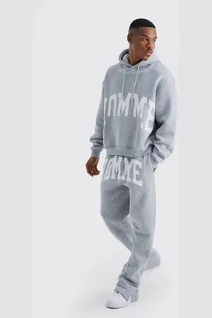 Boohoo Chándal Oversize Recto Homme Con Abertura En El Bajo