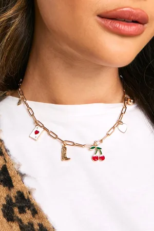 Boohoo Collar Con Colgante Estilo Western