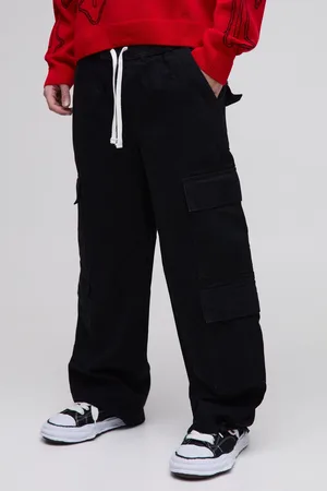 Boohoo Pantalón Cargo Elástico Holgado