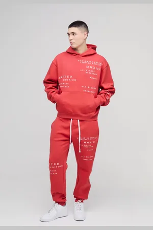 Boohoo Chándal Oversize Recto Con Capucha Limited De 330G/M2
