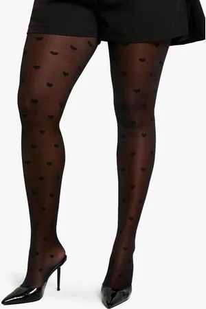Boohoo Pantis Plus Con Estampado De Corazones