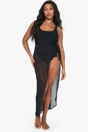 Boohoo Pareo Plus Essentials Para La Playa