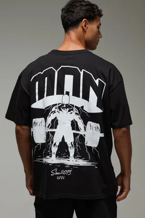 Boohoo Camiseta Oversize Man Active Deadlift