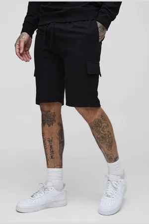 Boohoo Pantalón Corto Tall Básico Cargo Regular