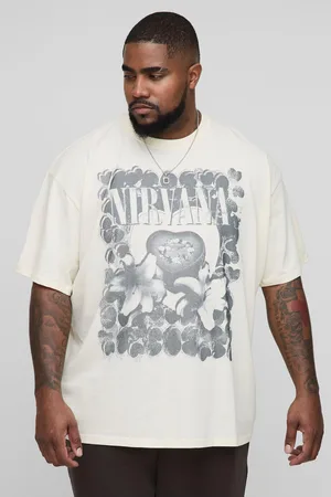 Boohoo Camiseta Plus Oversize Con Estampado De Nirvana