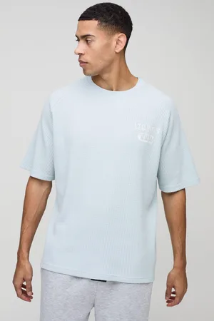 Boohoo Camiseta Oversize De Ranglán Y Tela Gofre