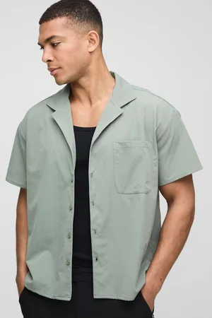 Boohoo Camisa Recta De Manga Corta Elástica