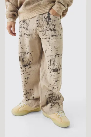 Boohoo Vaqueros Holgados Metálicos Efecto Pintura