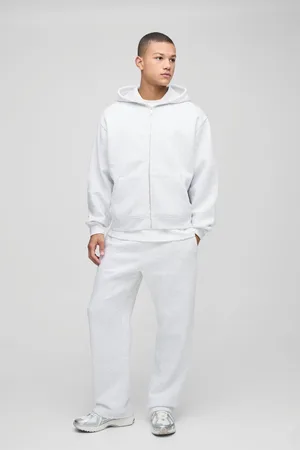 Boohoo Chándal Oversize Recto Con Capucha Y Cremallera De 330G/M2