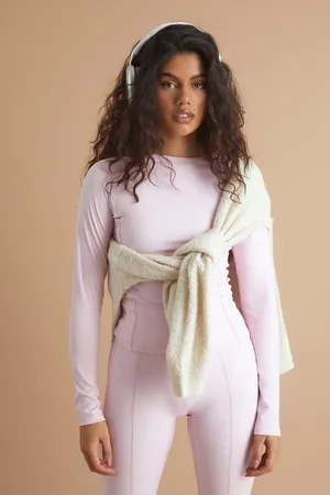 Boohoo Top Deportivo De Manga Larga Súper Suave Con Detalle De Costuras Dsgn Studio