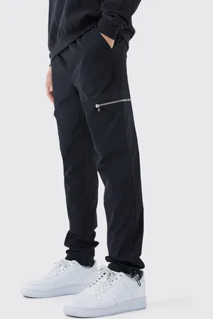 Boohoo Pantalón Cargo Ajustado Elástico Técnico Con Cintura Elástica