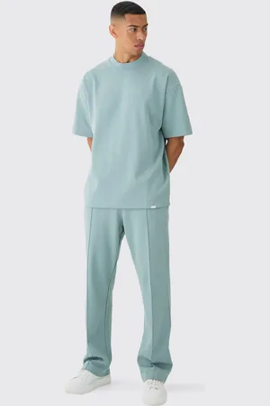 Boohoo Conjunto Oversize De Pantalón Deportivo Y Camiseta Entrelazada