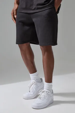 Boohoo Pantalón Corto Man Active Holgado Con Estampado Training Dept