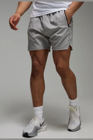Boohoo Pantalón Corto Man Active Regular De Tela Elástico Perforado