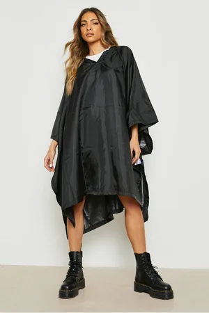 Boohoo Poncho De Festival Con Capucha