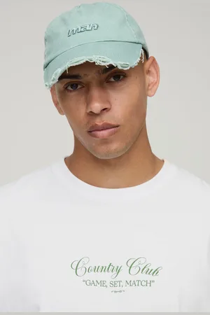 Boohoo Gorra Con Firma Man Deshilachada