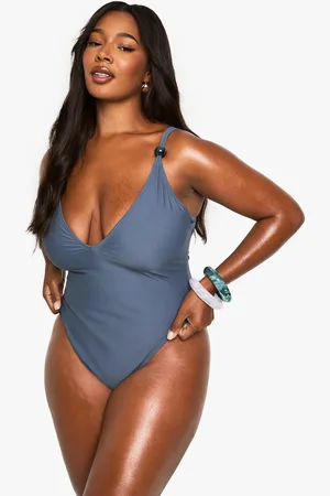 Boohoo Bañador Plus Con Ribete De Cuentas