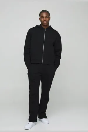 Boohoo Chándal Oversize Recto Con Cremallera Y Repujado De Creative Dept