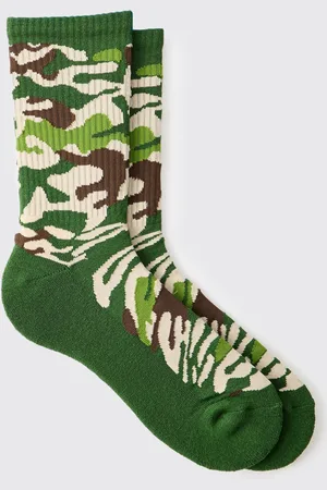 Boohoo Calcetines Deportivos Con Estampado De Camuflaje