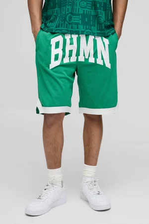 Boohoo Pantalón Corto Bhmn Estilo Baloncesto De Malla
