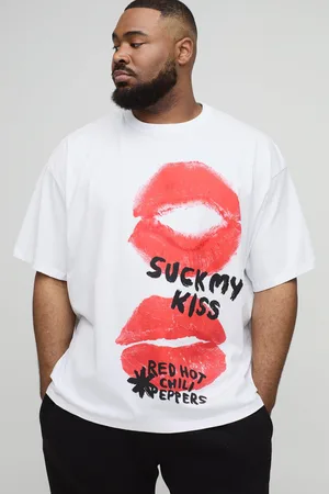 Boohoo Camiseta Plus Oversize Con Estampado De Los Red Hot Chili Peppers