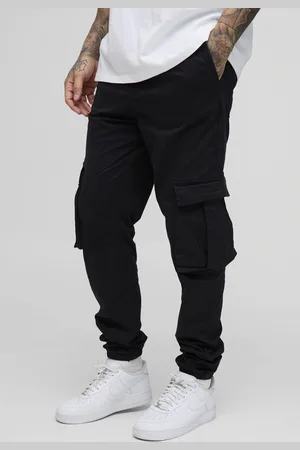 Boohoo Pantalón Deportivo Tall Cargo Con Cintura Elástica Y Marca