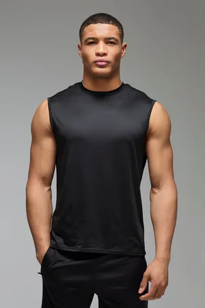 Boohoo Camiseta Sin Mangas Man Active Essentials Ligera Para El Gimnasio