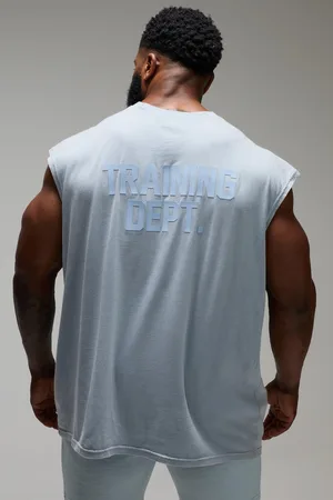 Boohoo Camiseta Sin Mangas Man Active Oversize Con Lavado A La Piedra