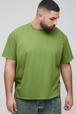 Boohoo Camiseta Plus Oversize Con Lavado De Ácido
