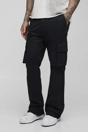 Boohoo Pantalón Tall De Campana Cargo Con Cintura Fija