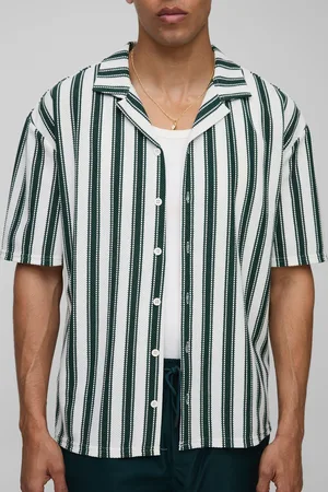 Boohoo Camisa Oversize De Manga Corta Con Cuello