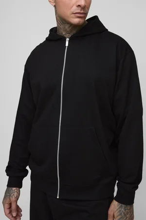 Boohoo Sudadera Tall Oversize Básica Con Capucha Y Cremallera