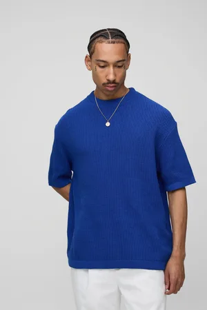 Boohoo Camiseta Oversize De Punto Y Canalé