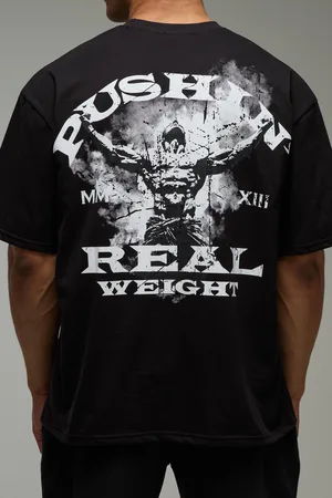 Boohoo Camiseta Man Active Oversize Con Estampado One More Rep Nyc