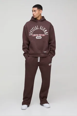 Boohoo Chándal Oversize Official Con Capucha Y Campana De 330G/M2