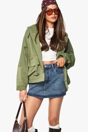 Boohoo Chaqueta Con Atadura En Contraste
