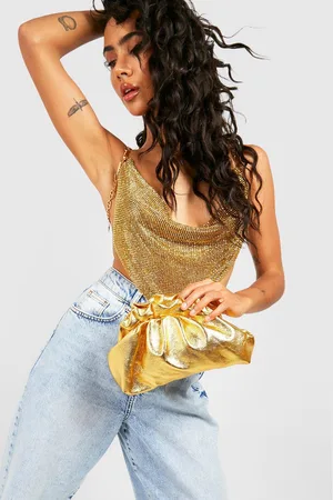 Boohoo Bolso De Mano Con Volante En El Filo