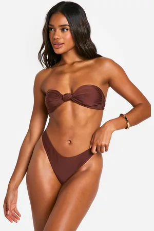 Boohoo Biquini Palabra De Honor Con Nudo