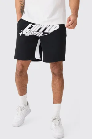 Boohoo Pantalón Corto Holgado Con Refuerzo Limited Edition