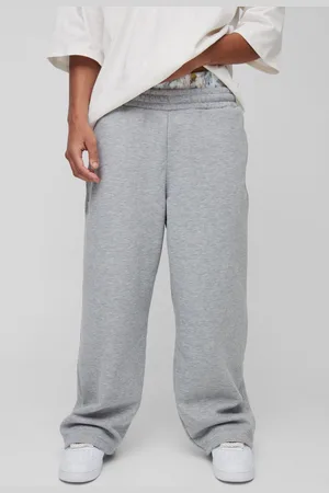 Boohoo Pantalones De Chándal Holgados De Pernera Ancha Con Estampado De Camuflaje Y Cintura Elástica
