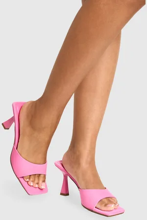 Boohoo Mules Estilo Calcetín Minimalistas Acolchadas
