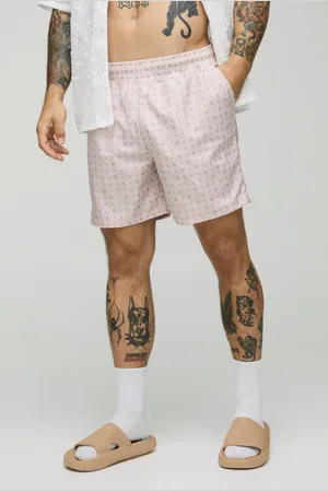 Boohoo Bañador De Largo Medio Con Estampado